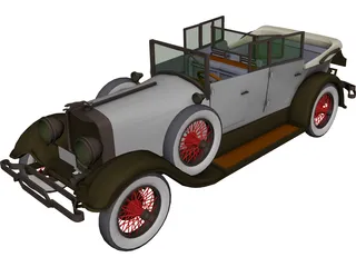 Lincoln 3D Model preview