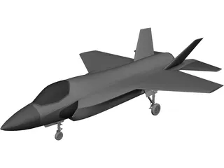 Lockheed Martin JSF F-35 3D Model preview