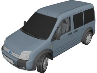 Ford Transit (2007) 3D Model preview