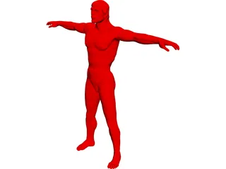 Man 3D Model preview