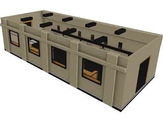 Paediatrics Ward 3D Model preview
