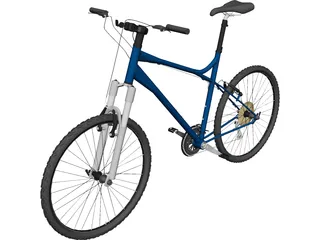 Bike Cross 3D Model preview