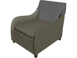 Armchair 3D Model preview