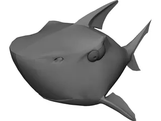 Shark 3D Model preview