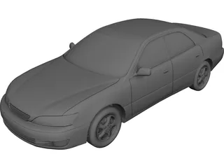 Lexus ES300 (1997) 3D Model preview