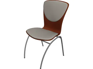 Chair Bended-Wood 3D Model preview