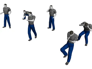 People Collection 3D Model preview