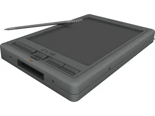 Sony Clie PDA 3D Model preview