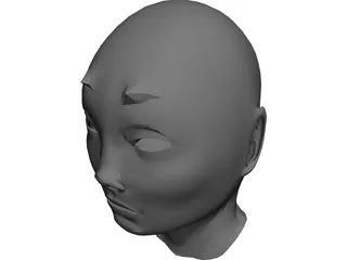 Devil Head 3D Model preview