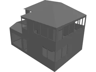 House 3D Model preview