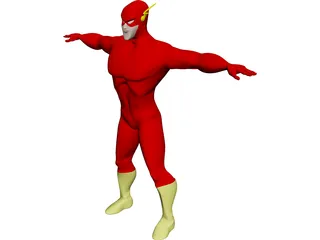 Flash [Justice League] 3D Model preview