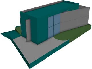 Tadao Ando-Church Of The Light 3D Model preview