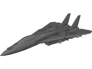 F-14 3D Model preview