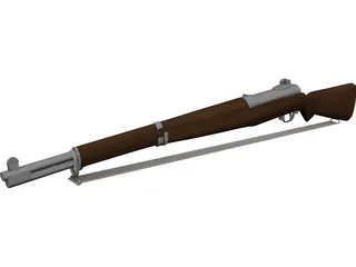 M-1 Garand 3D Model preview