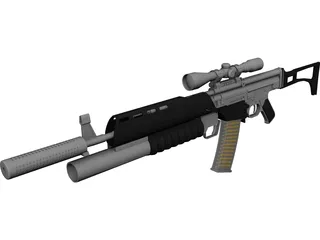 Stg44 Modified 3D Model preview