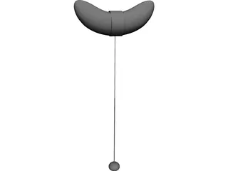 Floor Lamp Noguchi 3D Model preview