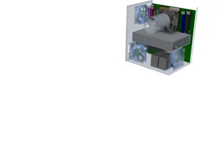 Electronic Components 3D Model preview