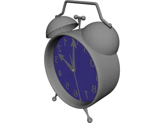 Clock 3D Model preview