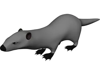 Otter 3D Model preview
