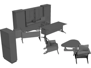 Room Interior 3D Model preview