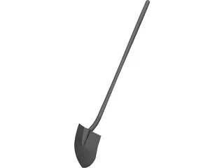 Shovel 3D Model preview