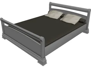 Bed 3D Model preview