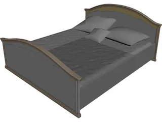 Bed 3D Model preview