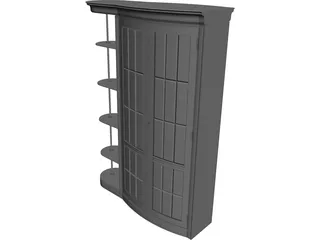 Glass Case 3D Model preview