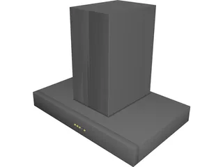 Vent 3D Model preview