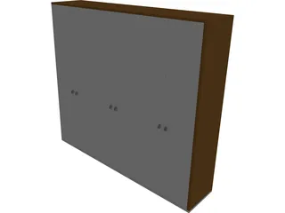 Wardrobe 3D Model preview