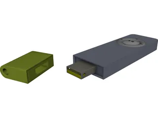 iPod Shuffle 3D Model preview