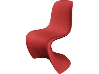 Panton Chair 3D Model preview
