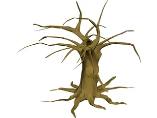 Old Tree 3D Model preview