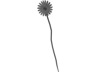 Flower 3D Model preview