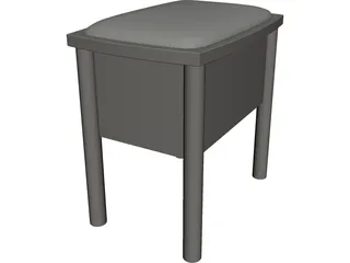 Puff 3D Model preview