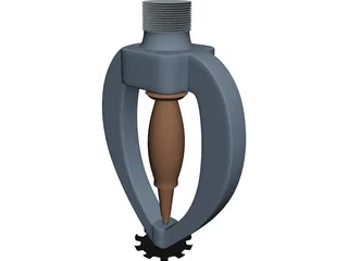 Sprinkler 3D Model preview
