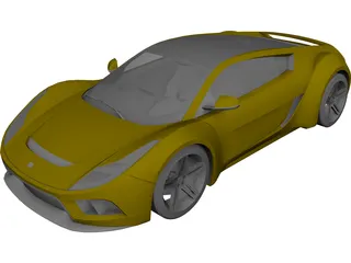 Saleen S5S Raptor 3D Model preview