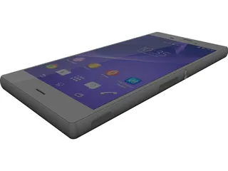 Sony Xperia Z3 3D Model preview