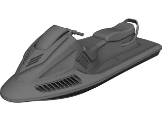 Jet Ski 3D Model preview