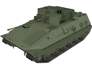 Mitsubishi Type 89 IFV 3D Model preview