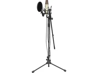 Rode NT1-A Studio 3D Model preview