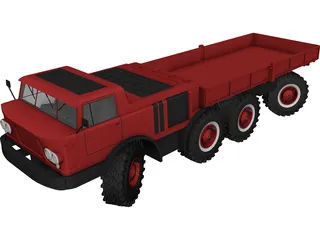 Zil 135LM 3D Model preview