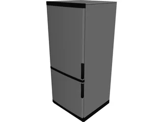 Refrigerator 3D Model preview