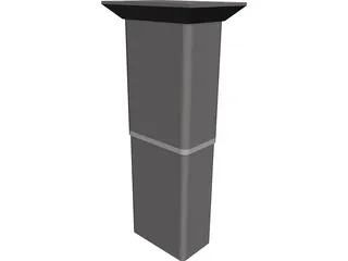Surgical Column 3D Model preview