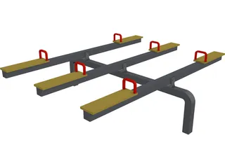 Teeter Totter 3D Model preview