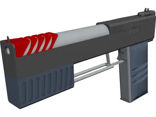AZ-Waffe 3D Model preview
