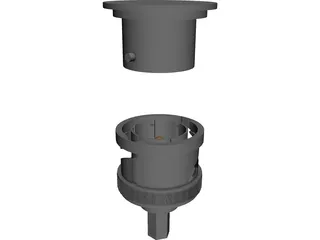 BNC Connectors 3D Model preview