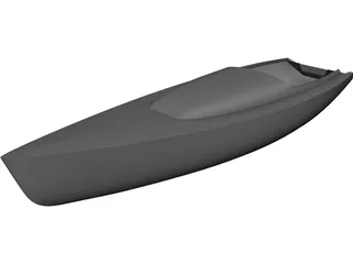 Sailboat 3D Model preview
