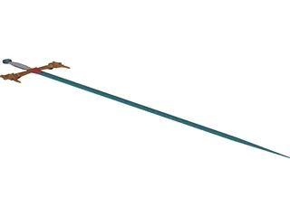 Sword 3D Model preview