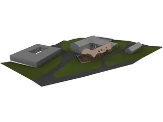Farmers House 3D Model preview